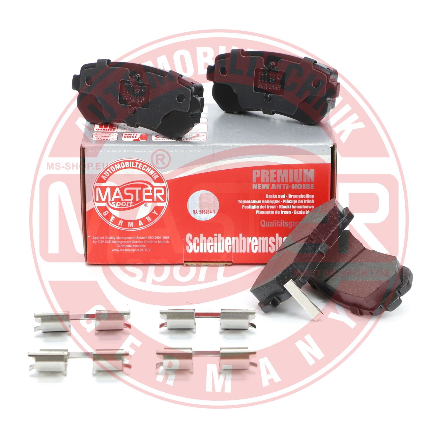Placute frana MASTERSPORT GERMANY 13046057802N-SET-MS